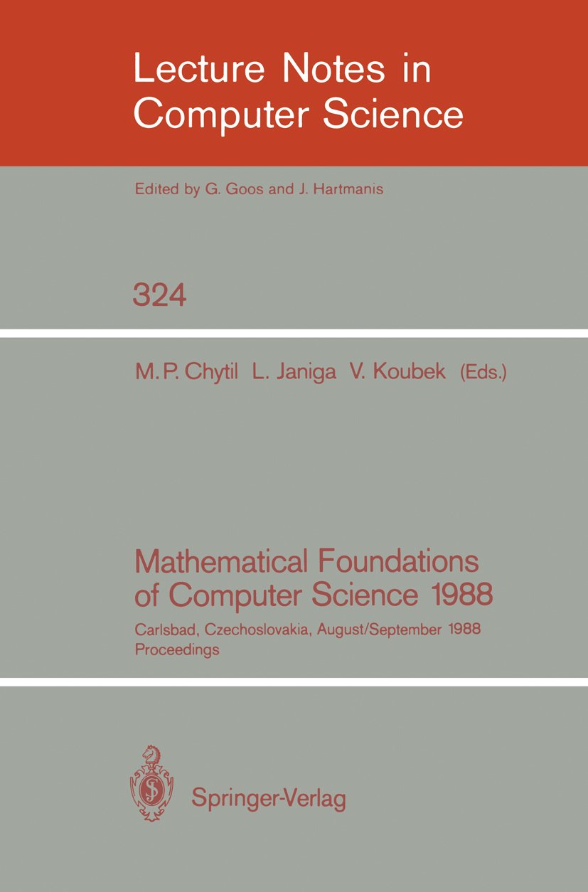 Lecture Notes in Computer Science