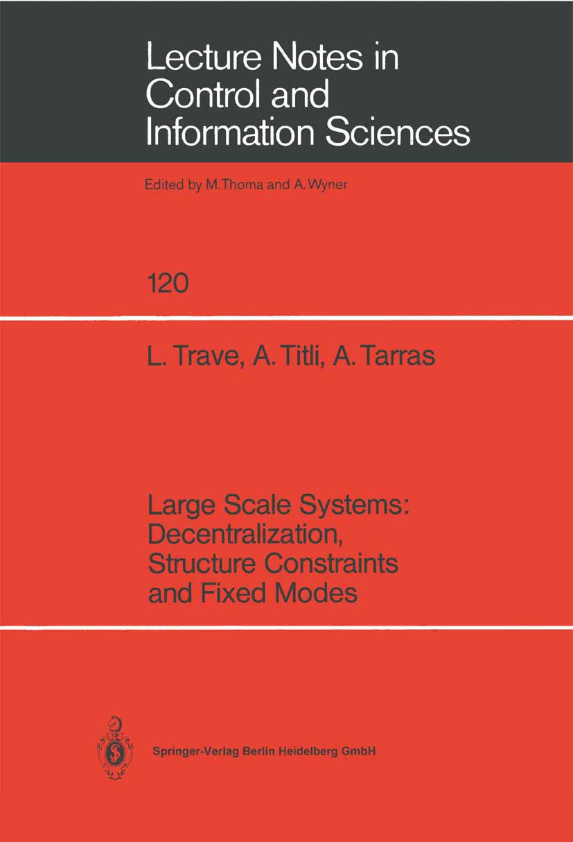Lecture Notes in Control and Information Sciences