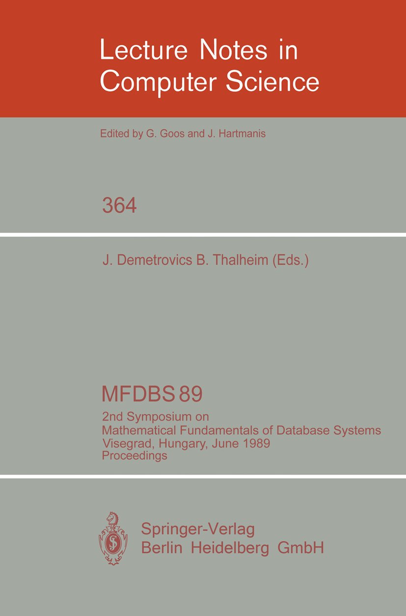 Lecture Notes in Computer Science