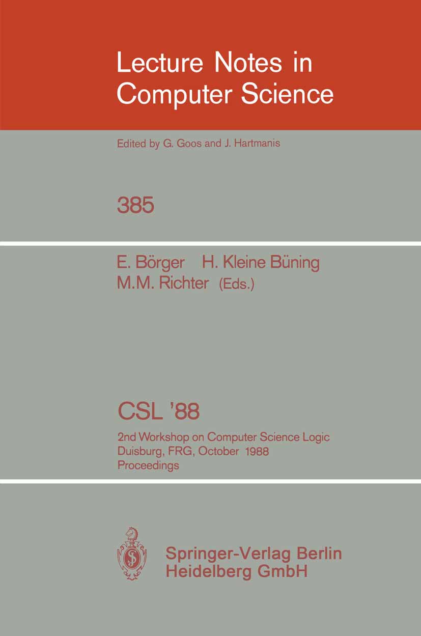 Lecture Notes in Computer Science