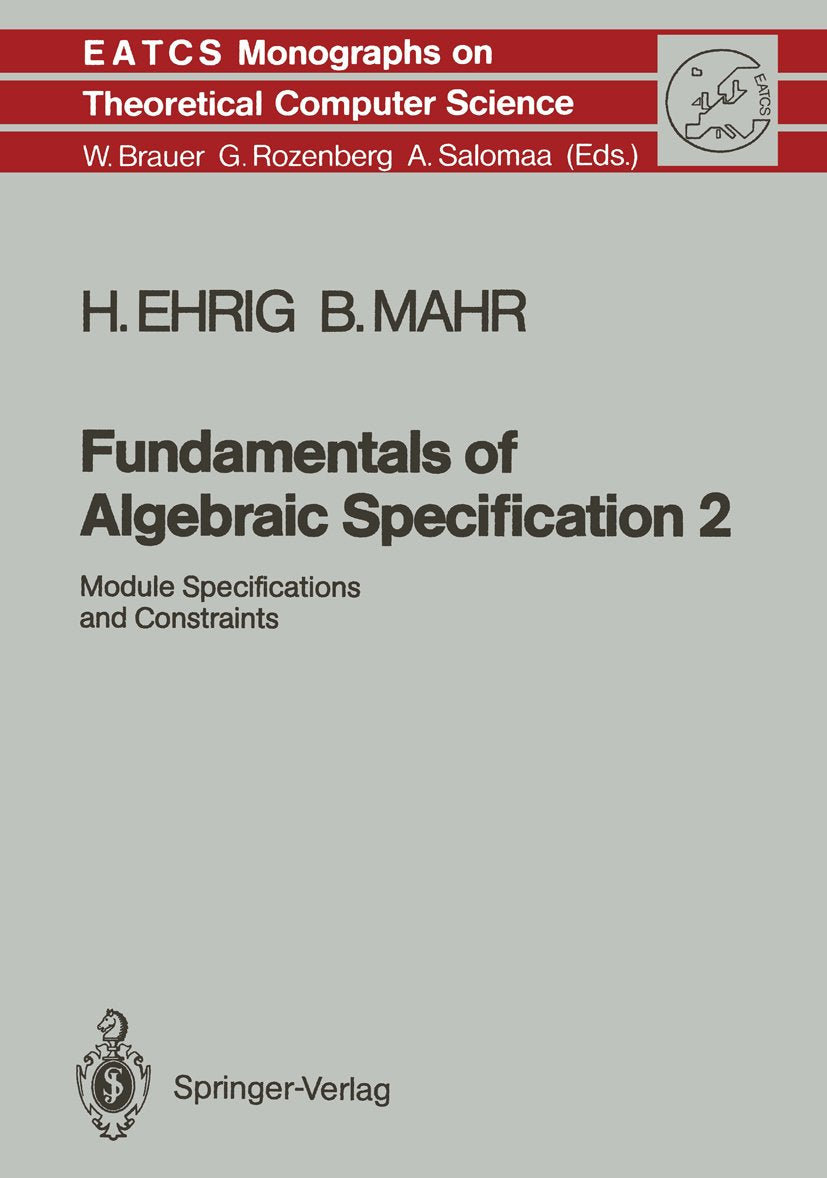Monographs in Theoretical Computer Science. An EATCS Series
