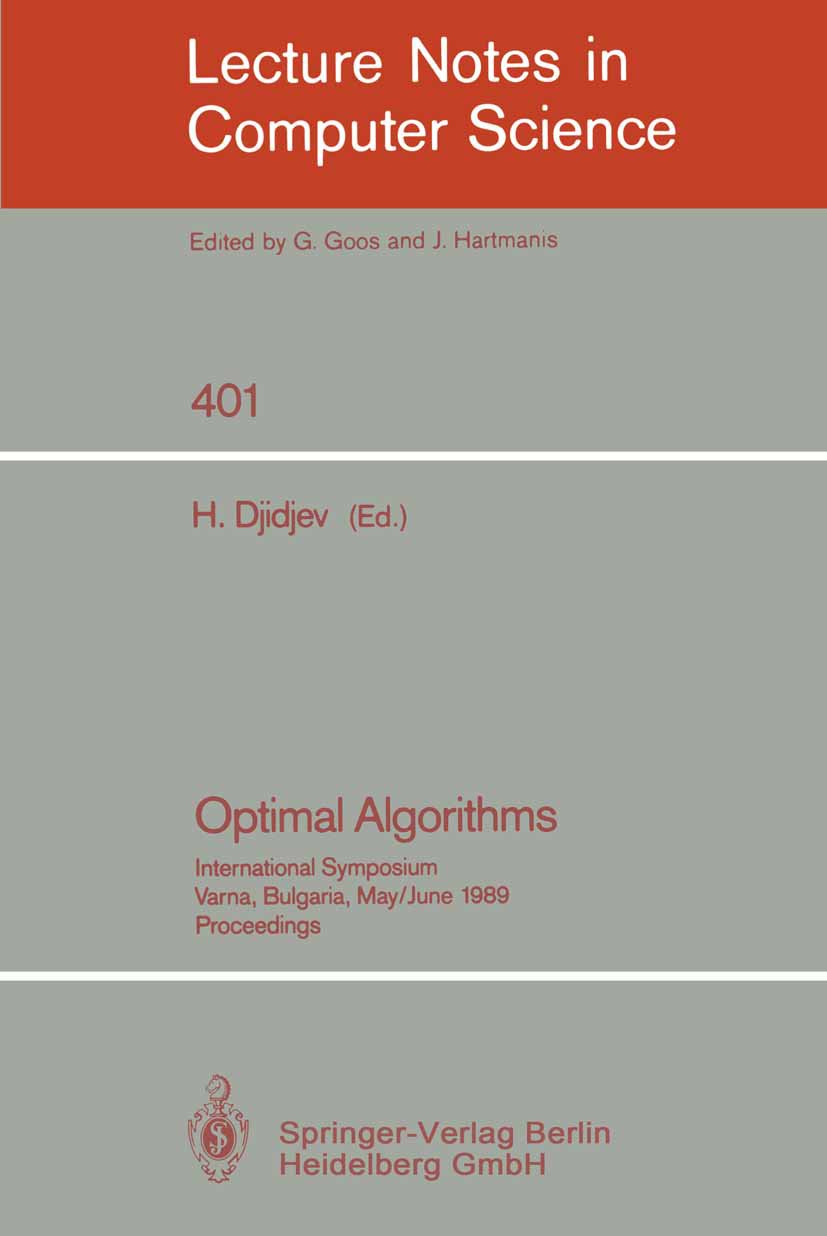Lecture Notes in Computer Science