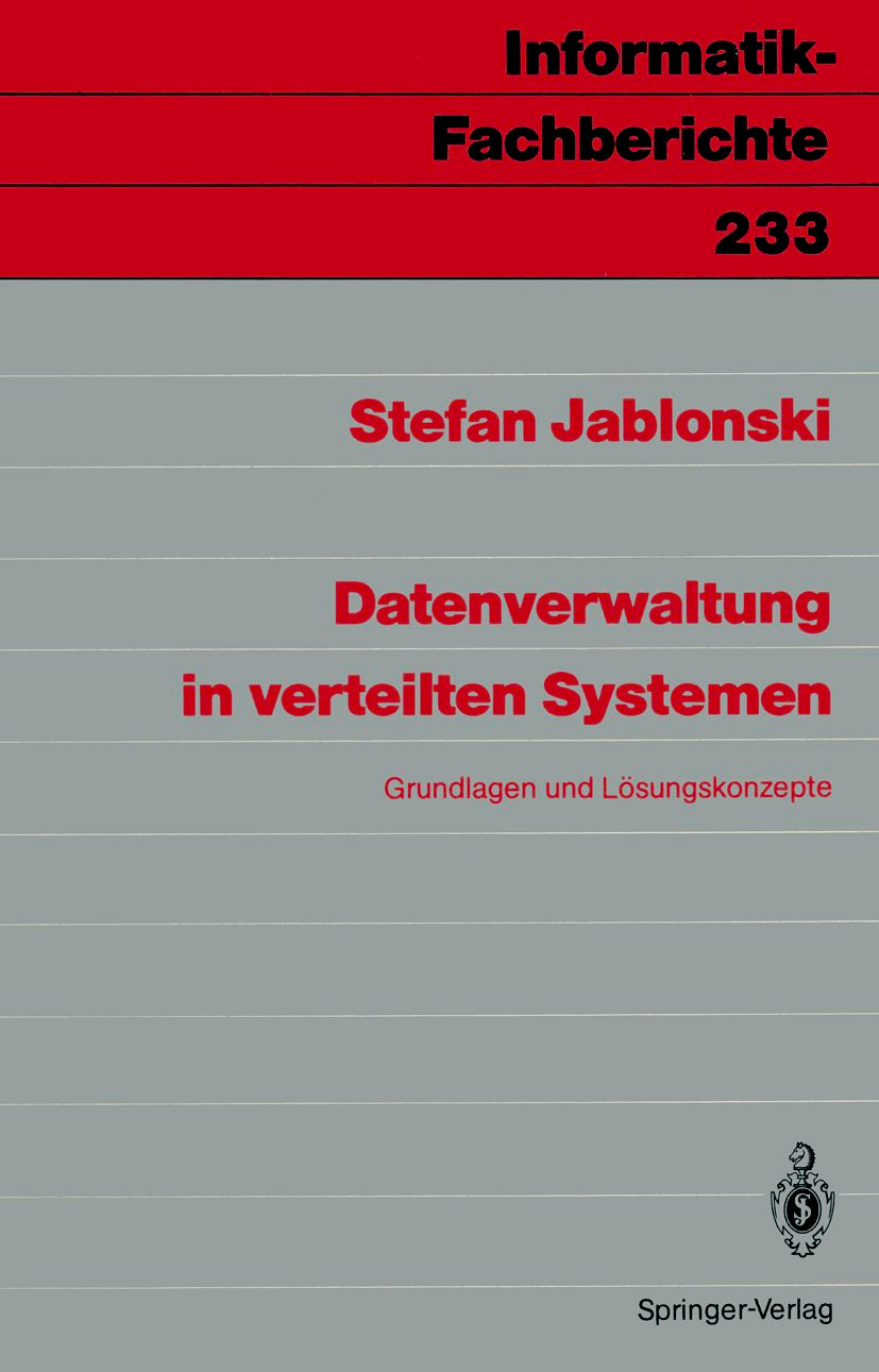 Datenverwaltung in verteilten Systemen