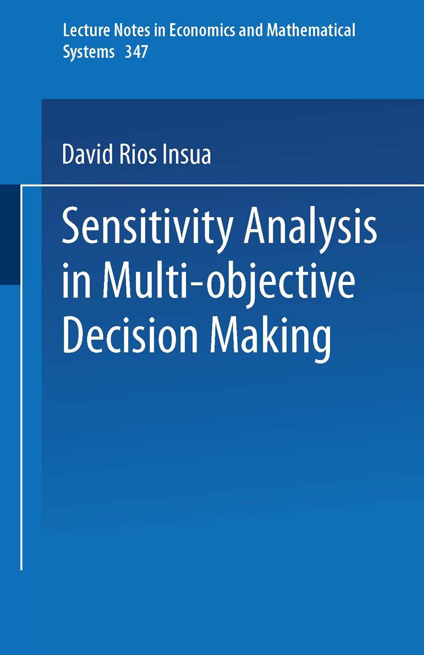 Lecture Notes in Economics and Mathematical Systems