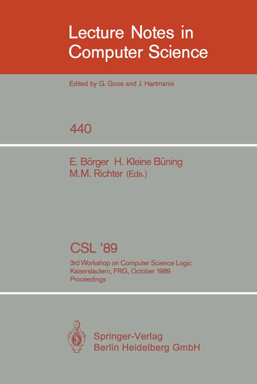CSL '89