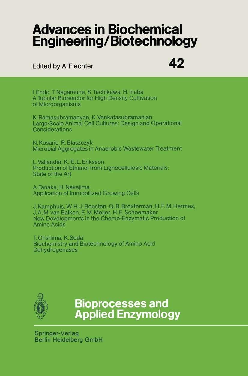 Advances in Biochemical Engineering/Biotechnology