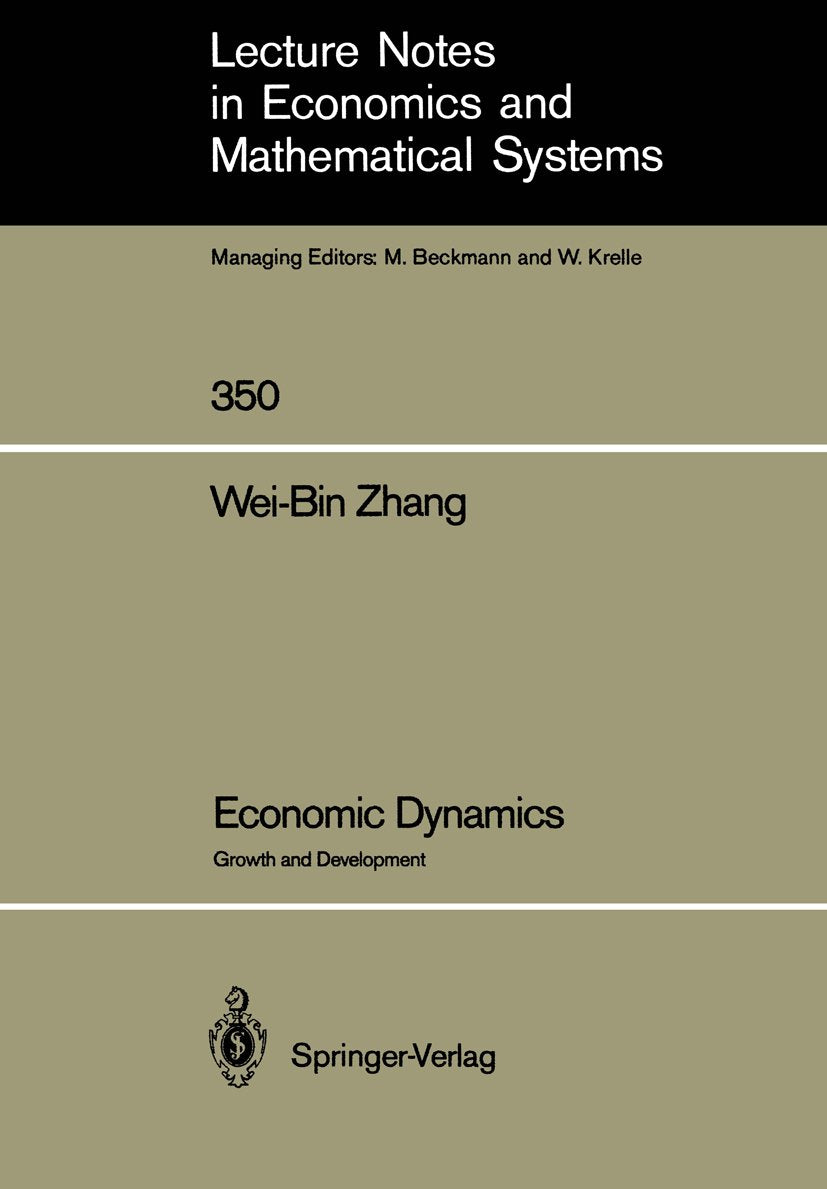 Lecture Notes in Economics and Mathematical Systems