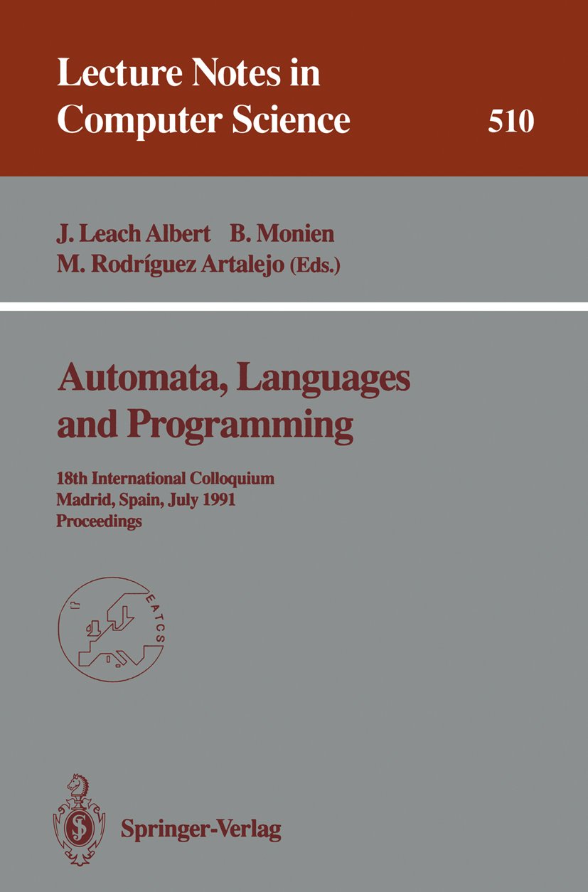 Lecture Notes in Computer Science