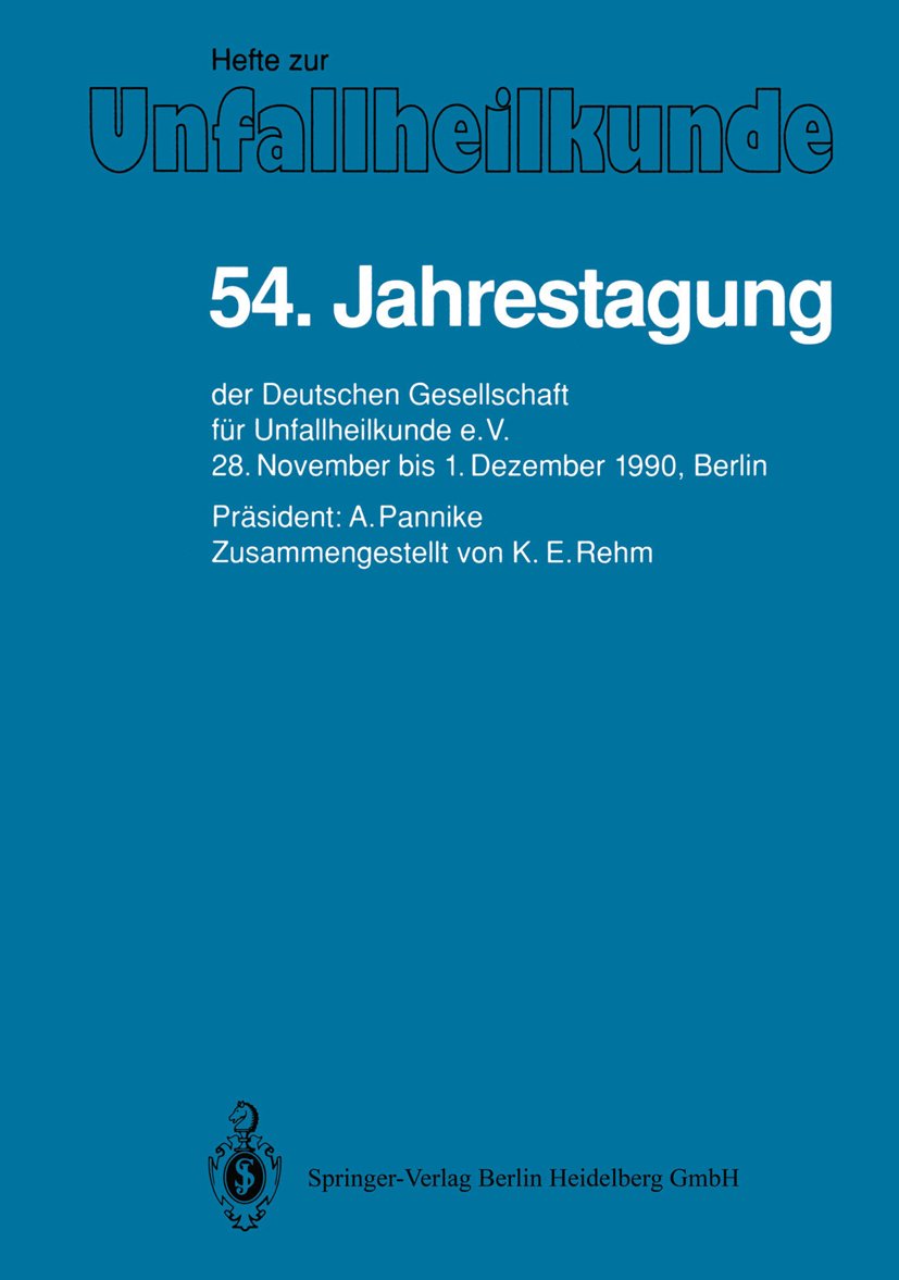 54. Jahrestagung