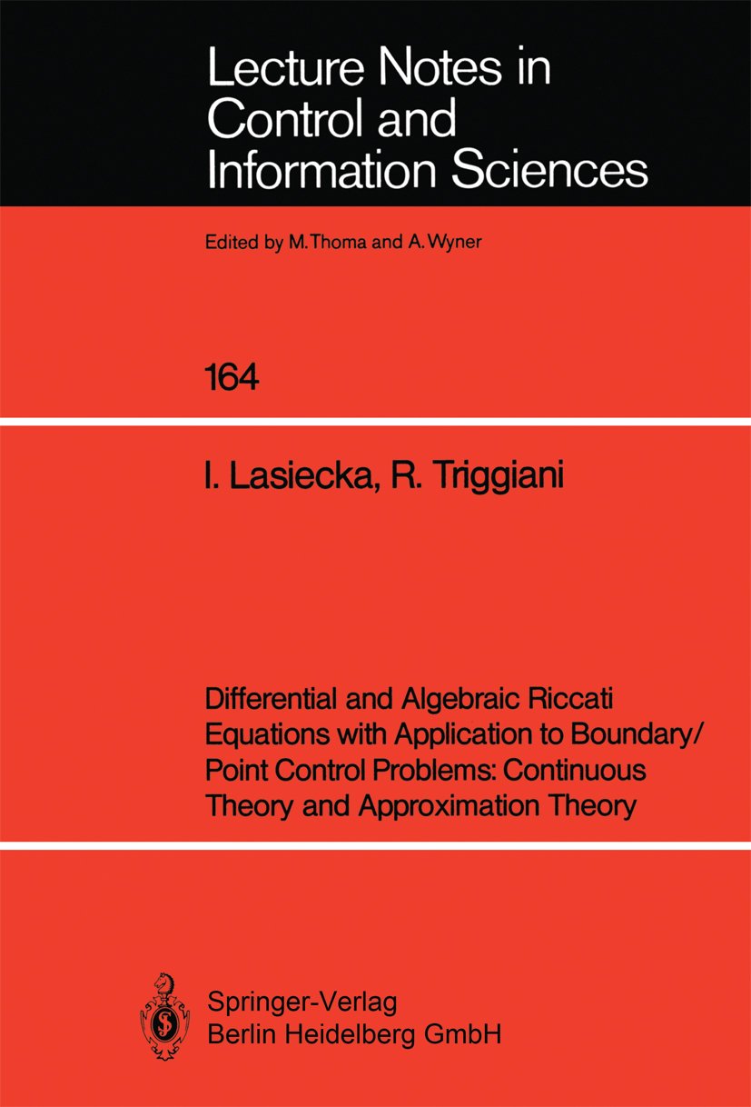 Lecture Notes in Control and Information Sciences