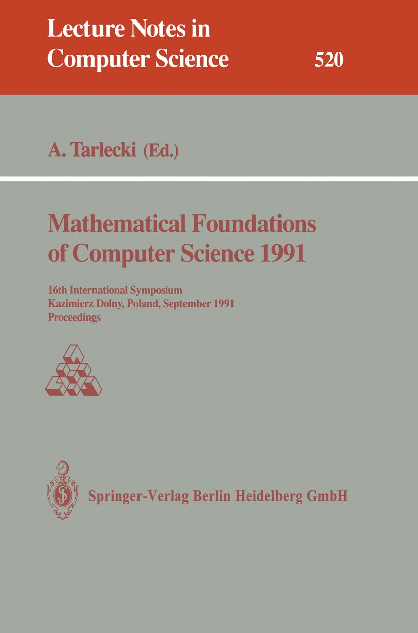 Lecture Notes in Computer Science