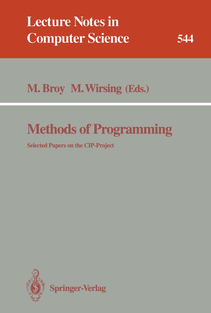 Lecture Notes in Computer Science