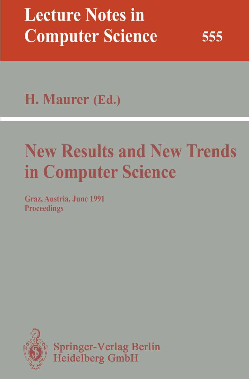 Lecture Notes in Computer Science