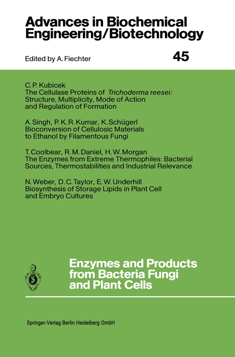Advances in Biochemical Engineering/Biotechnology