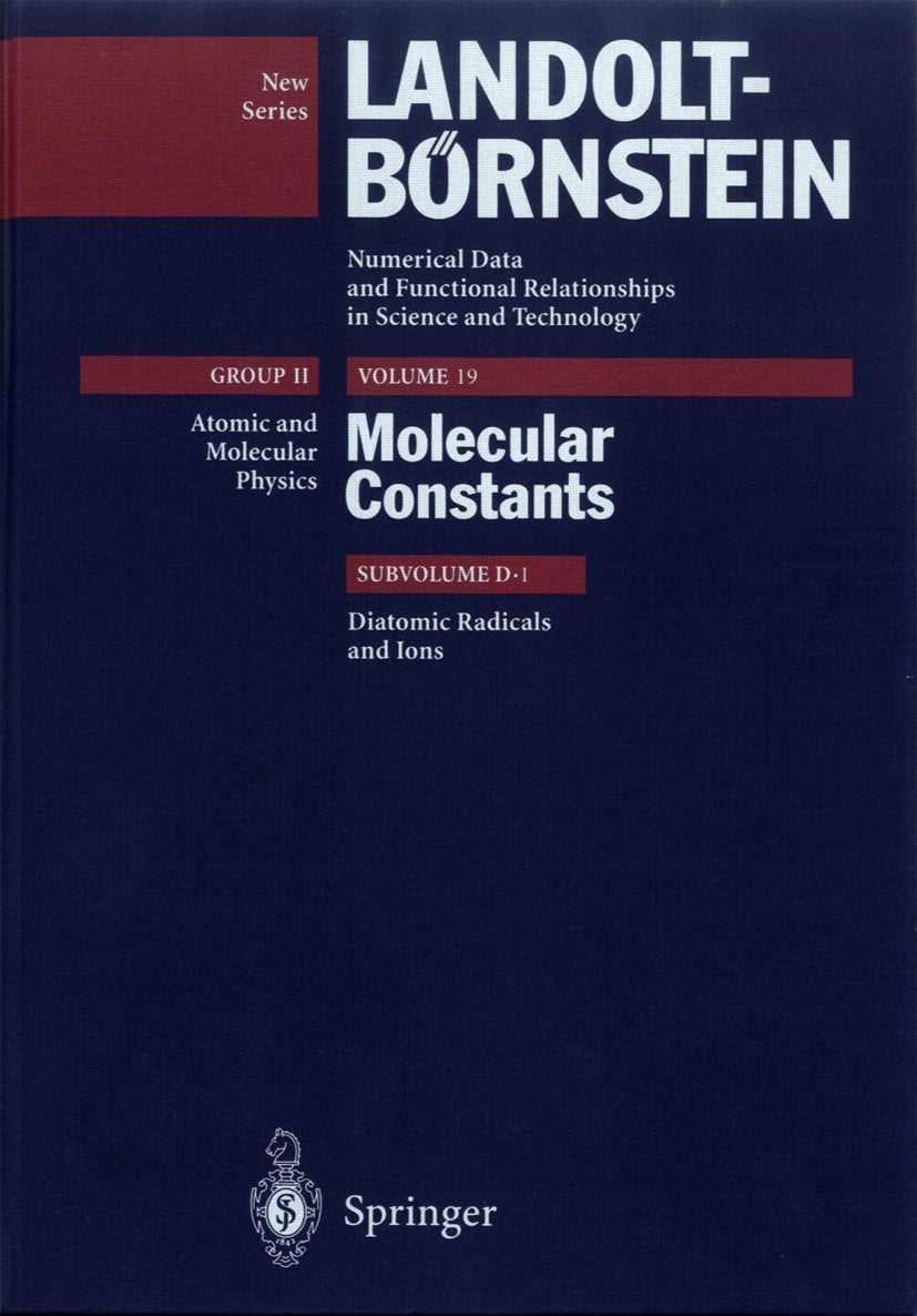 Landolt-Börnstein: Numerical Data and Functional Relationships in Science and Technology - New Series