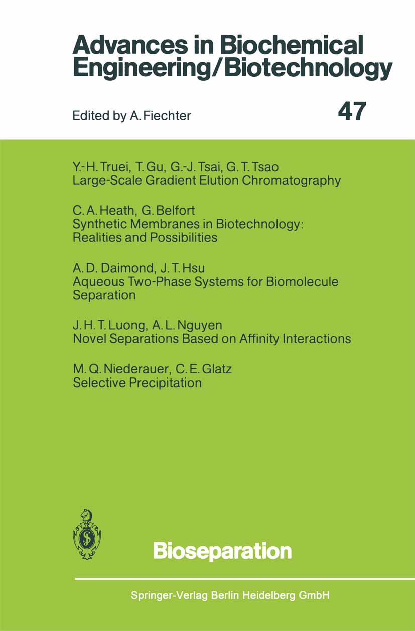 Advances in Biochemical Engineering/Biotechnology