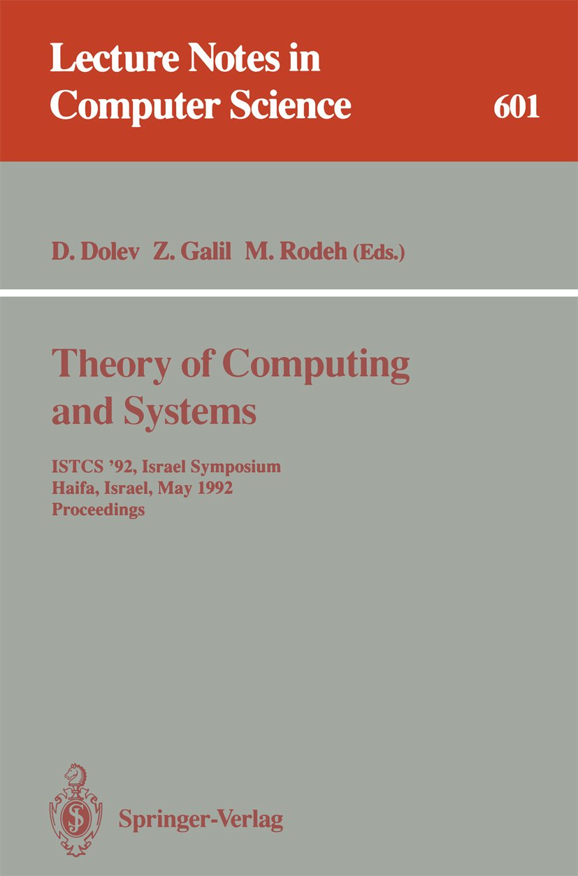 Lecture Notes in Computer Science
