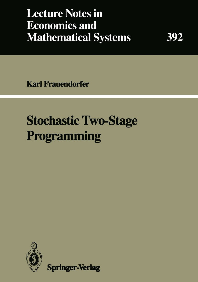 Lecture Notes in Economics and Mathematical Systems