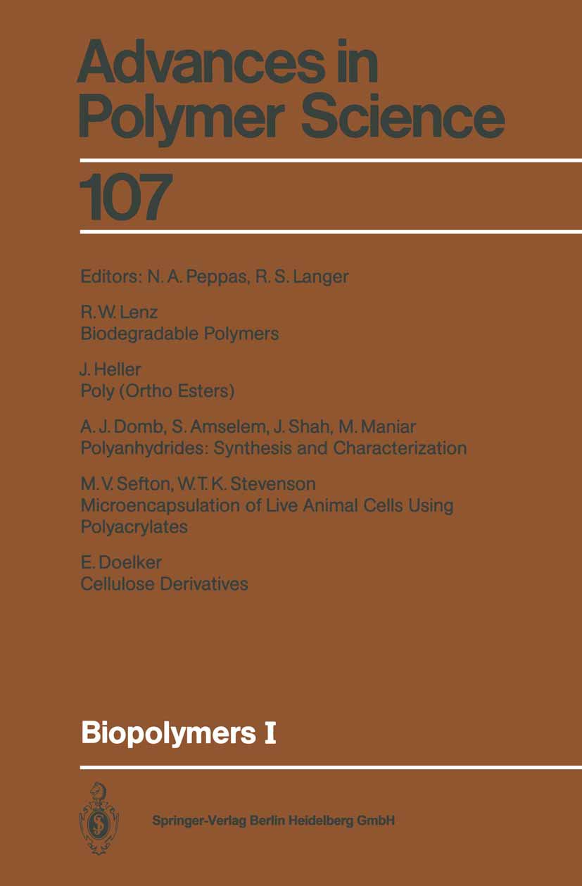 Advances in Polymer Science