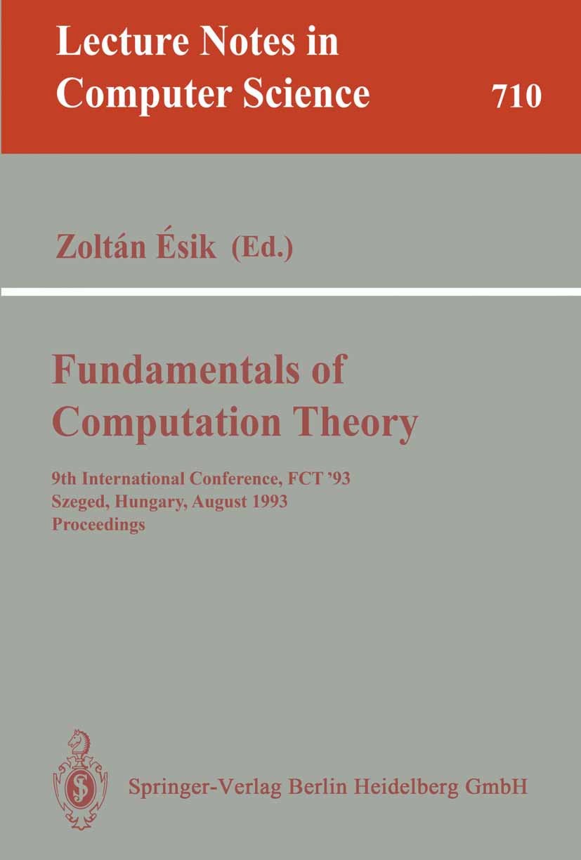 Lecture Notes in Computer Science