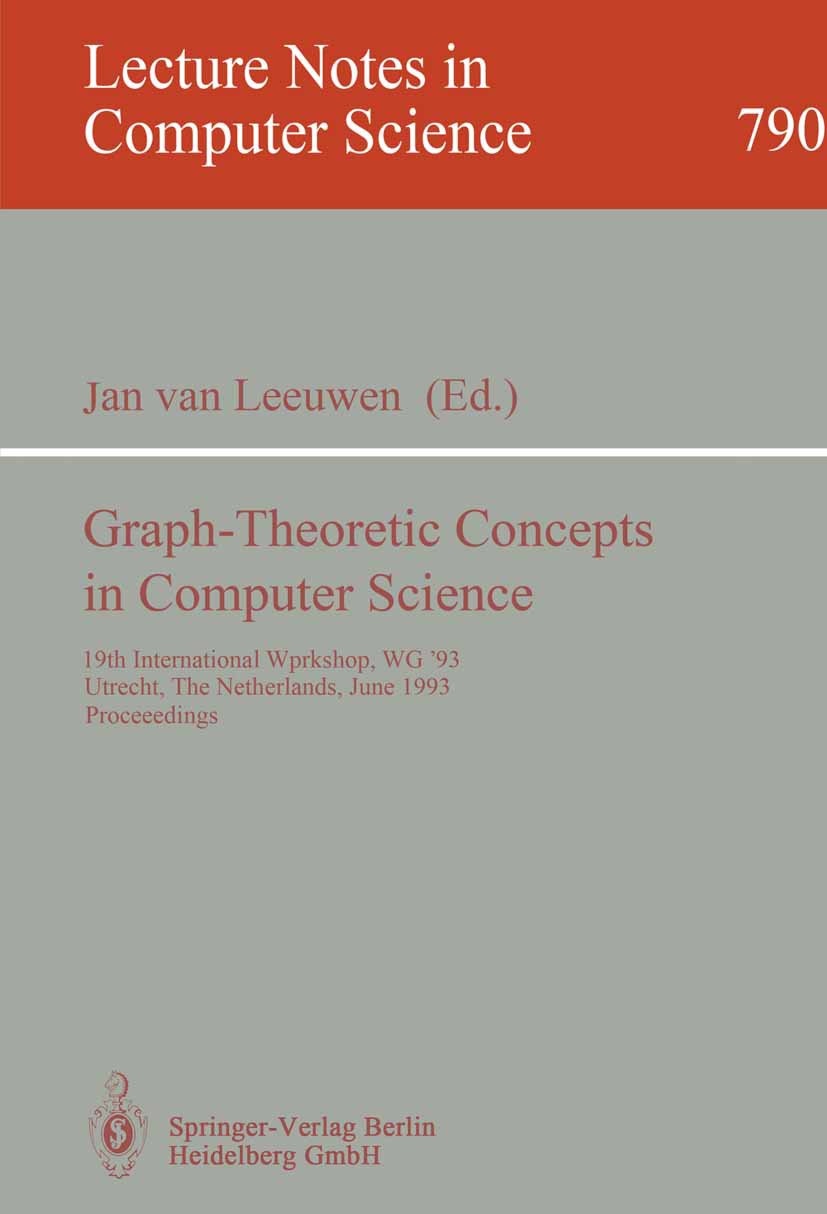 Lecture Notes in Computer Science