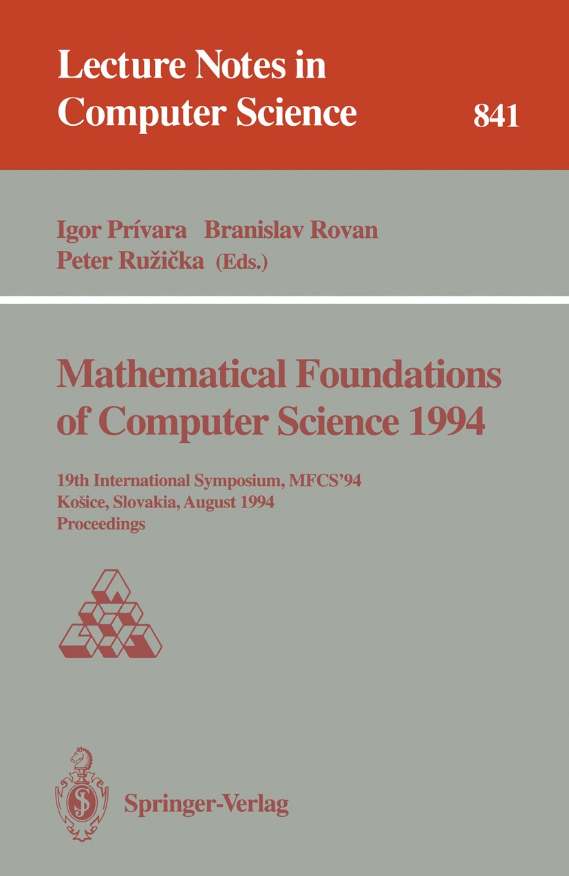 Lecture Notes in Computer Science