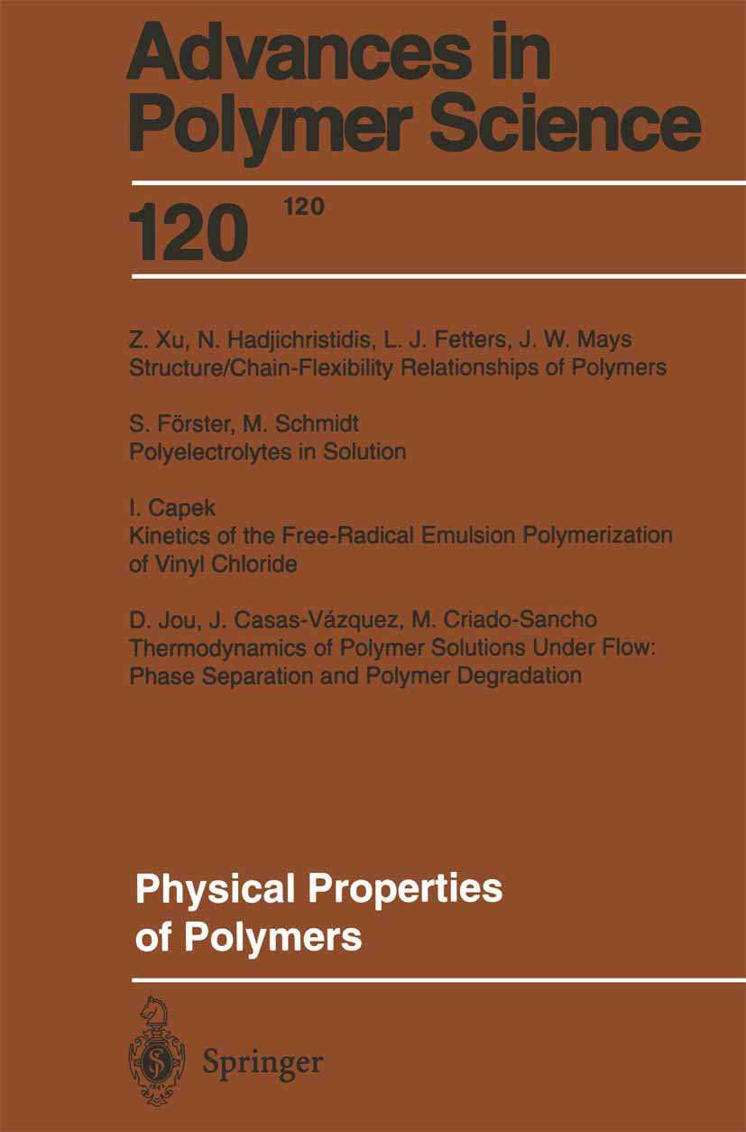 Advances in Polymer Science