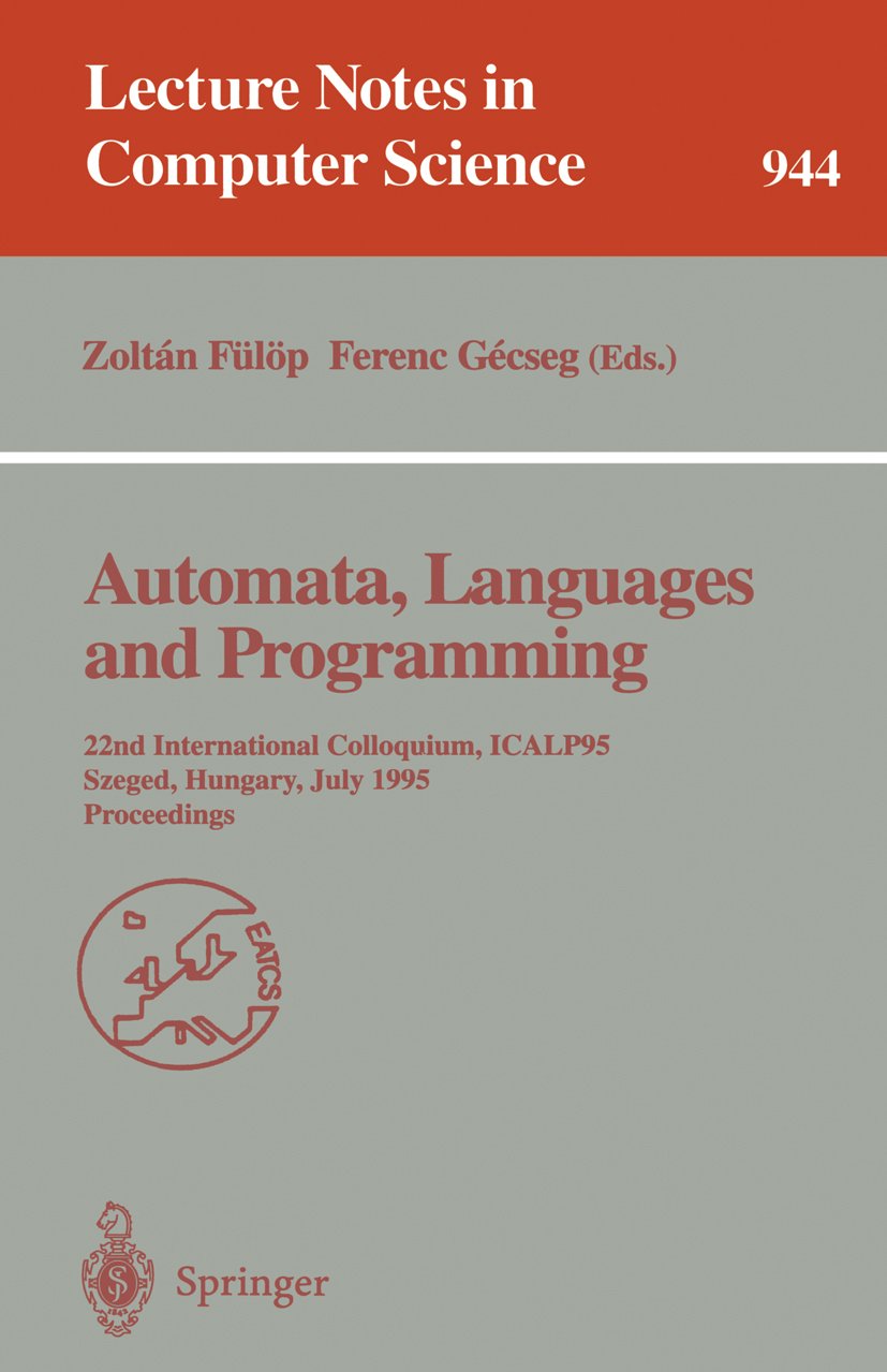 Lecture Notes in Computer Science