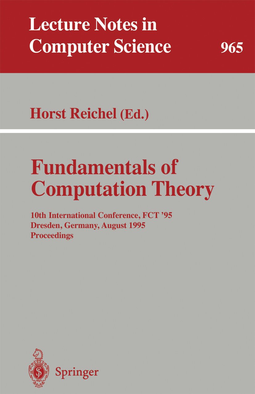 Lecture Notes in Computer Science