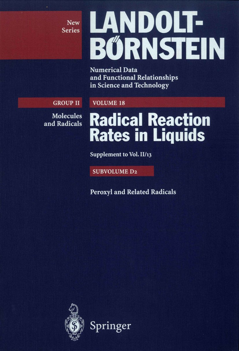 Landolt-Börnstein: Numerical Data and Functional Relationships in Science and Technology - New Series
