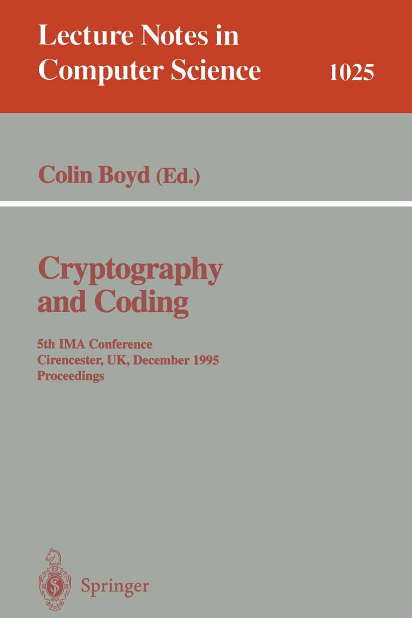 Lecture Notes in Computer Science
