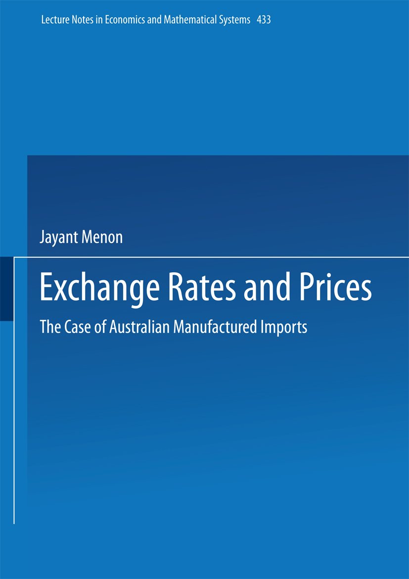 Lecture Notes in Economics and Mathematical Systems