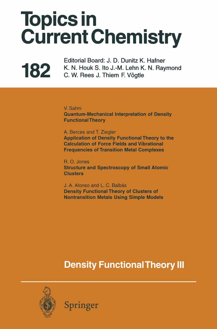 Topics in Current Chemistry