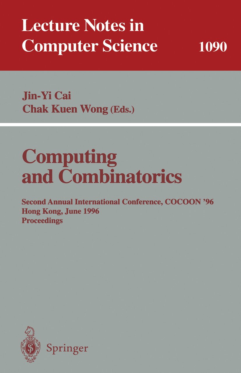 Lecture Notes in Computer Science