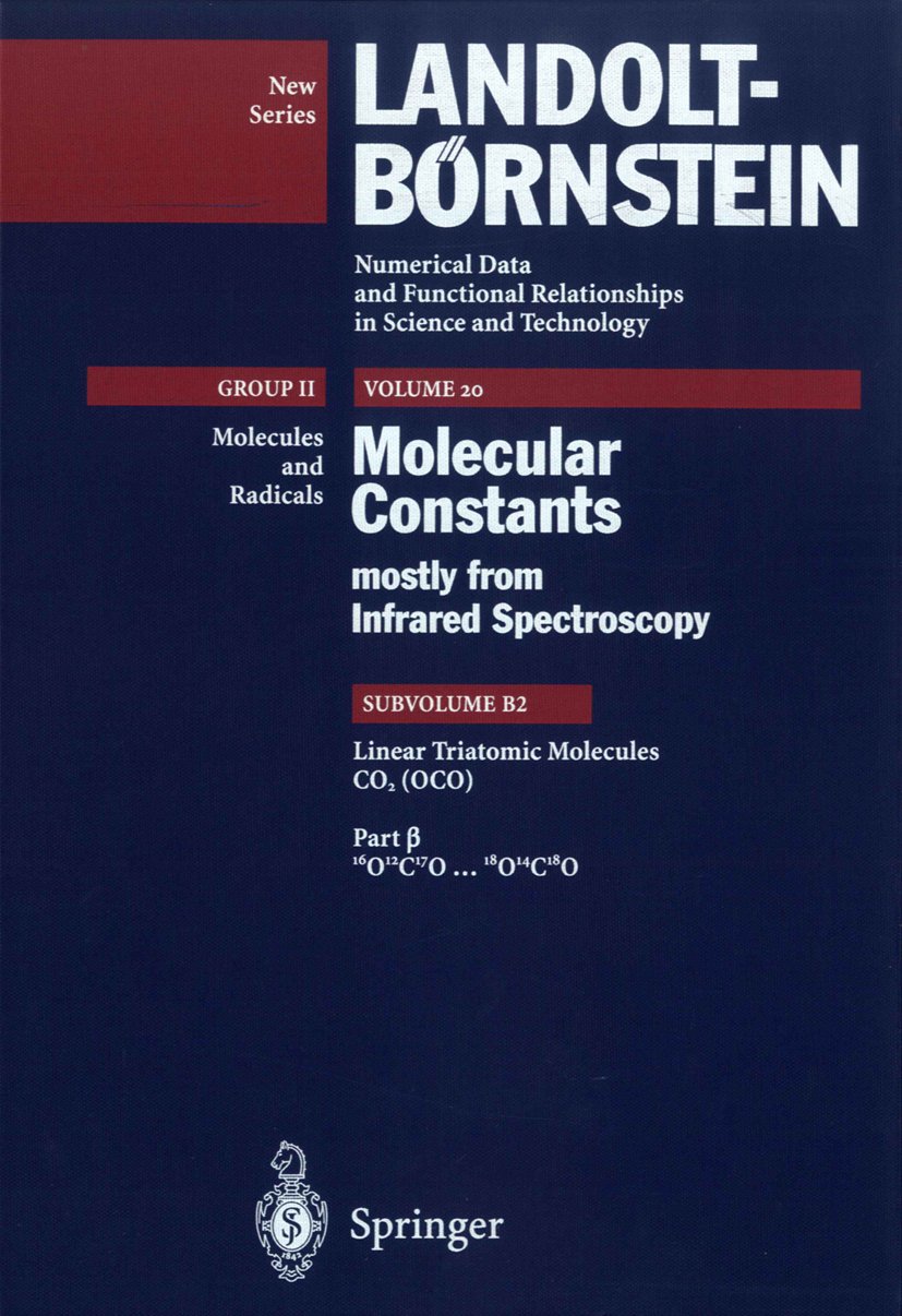 Landolt-Börnstein: Numerical Data and Functional Relationships in Science and Technology - New Series