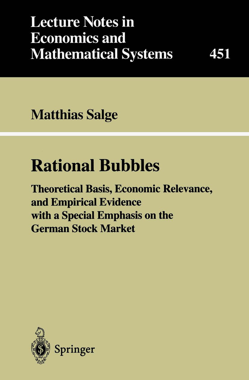 Lecture Notes in Economics and Mathematical Systems