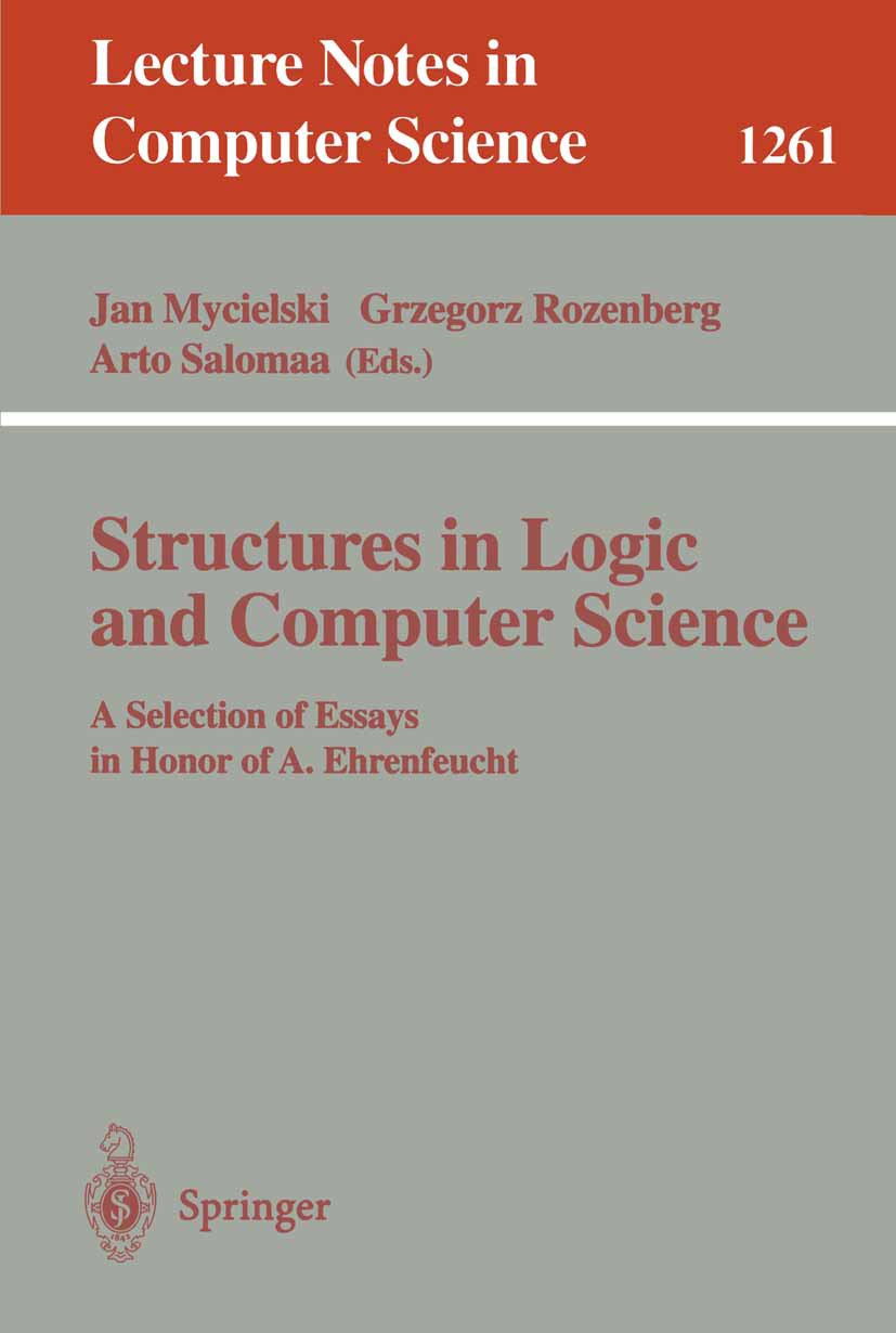 Lecture Notes in Computer Science