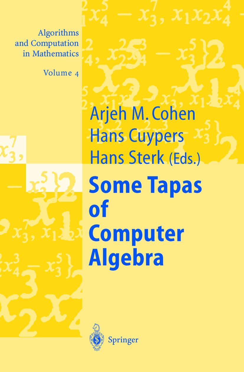 Algorithms and Computation in Mathematics