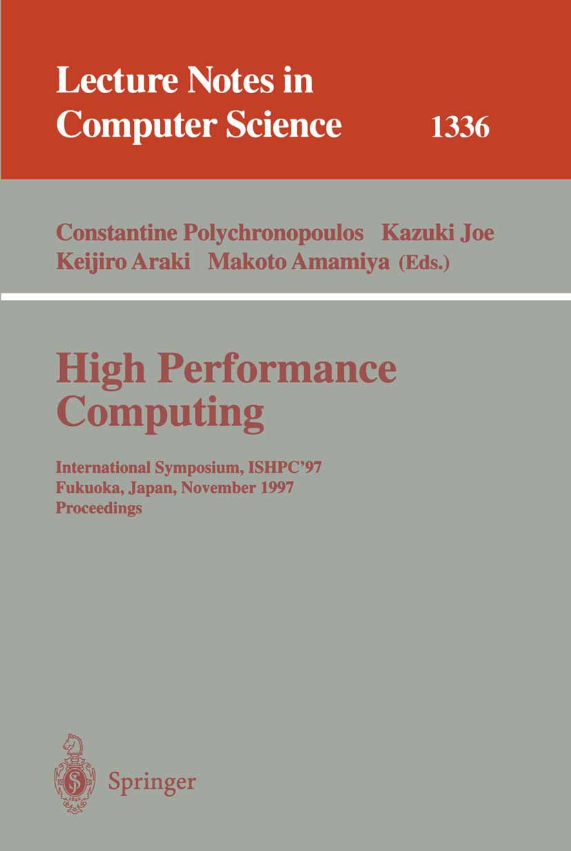 Lecture Notes in Computer Science