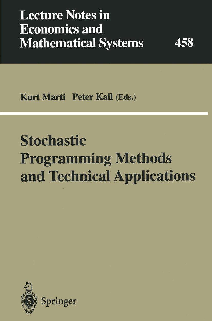 Lecture Notes in Economics and Mathematical Systems