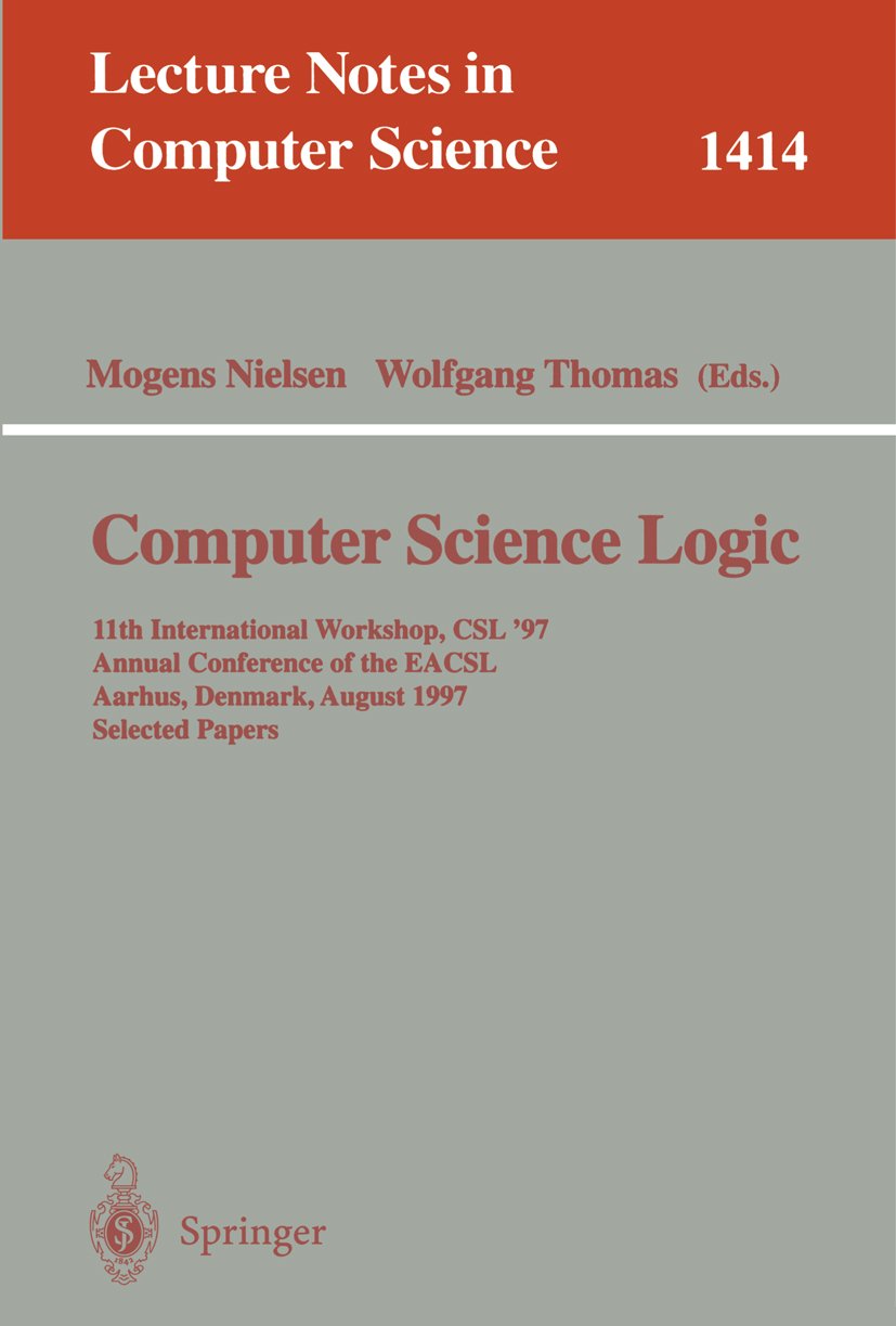Lecture Notes in Computer Science