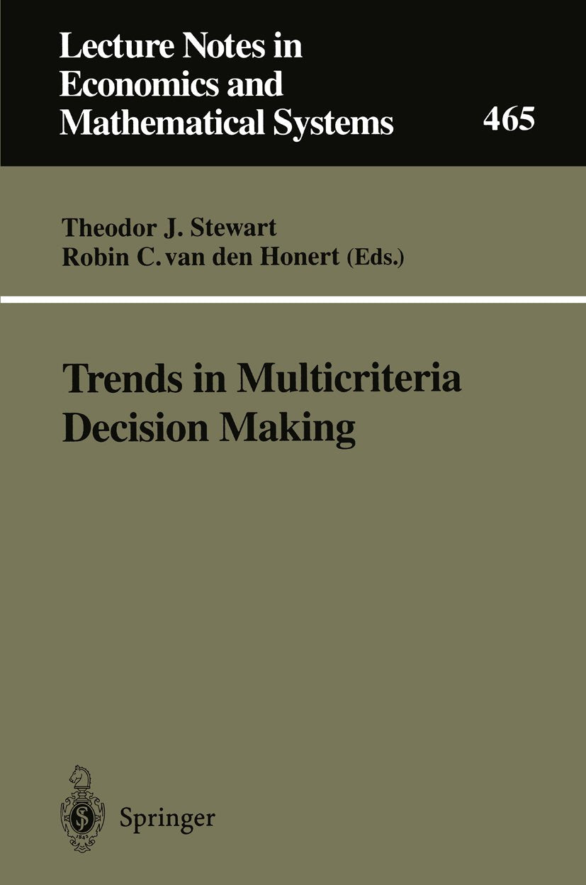 Lecture Notes in Economics and Mathematical Systems