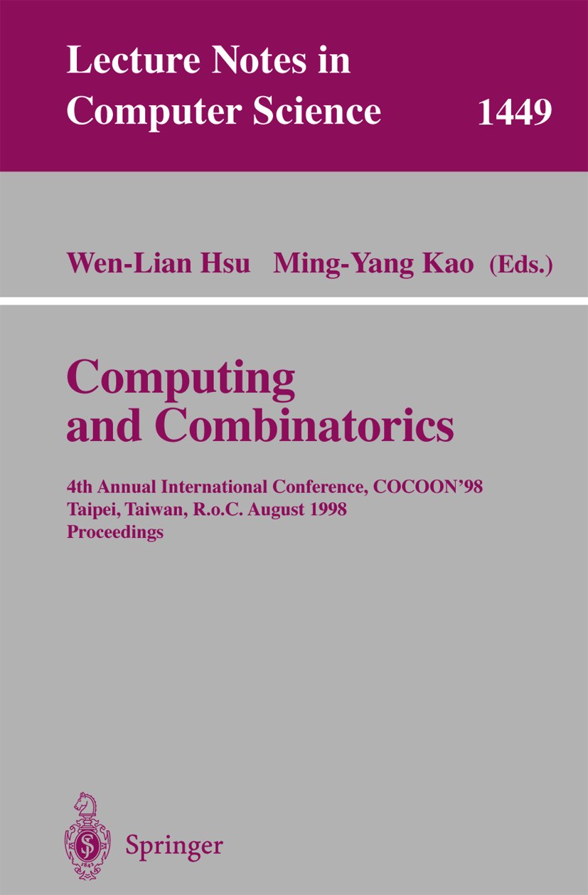 Lecture Notes in Computer Science