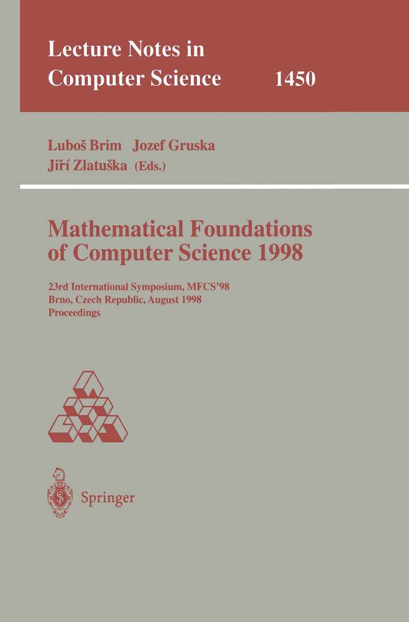 Lecture Notes in Computer Science