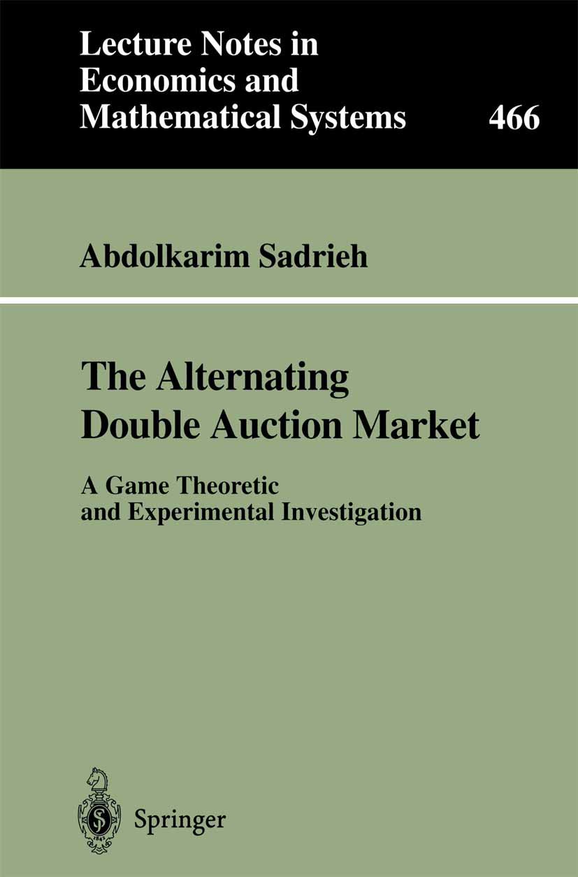 Lecture Notes in Economics and Mathematical Systems