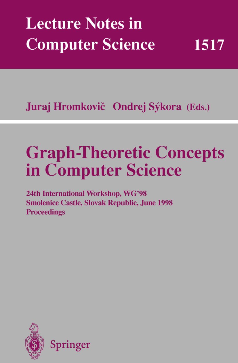 Lecture Notes in Computer Science