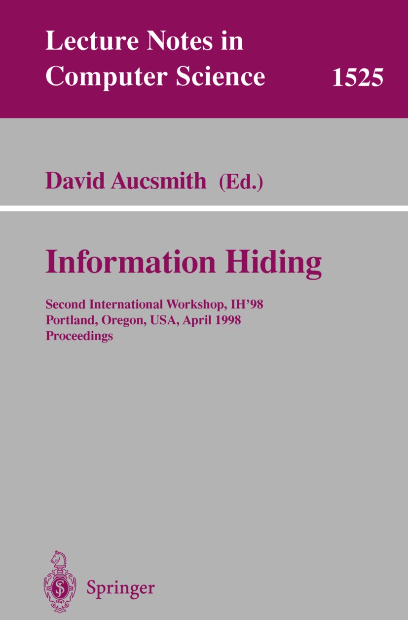 Lecture Notes in Computer Science