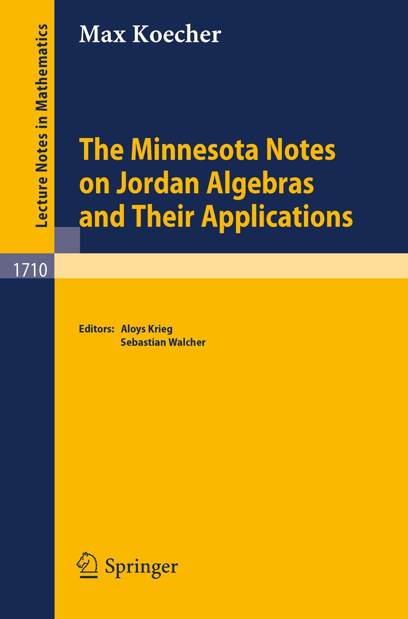Lecture Notes in Mathematics