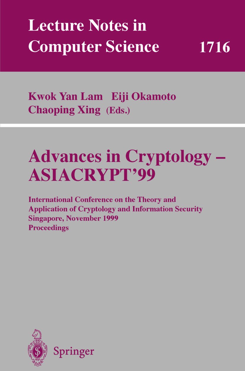 Lecture Notes in Computer Science