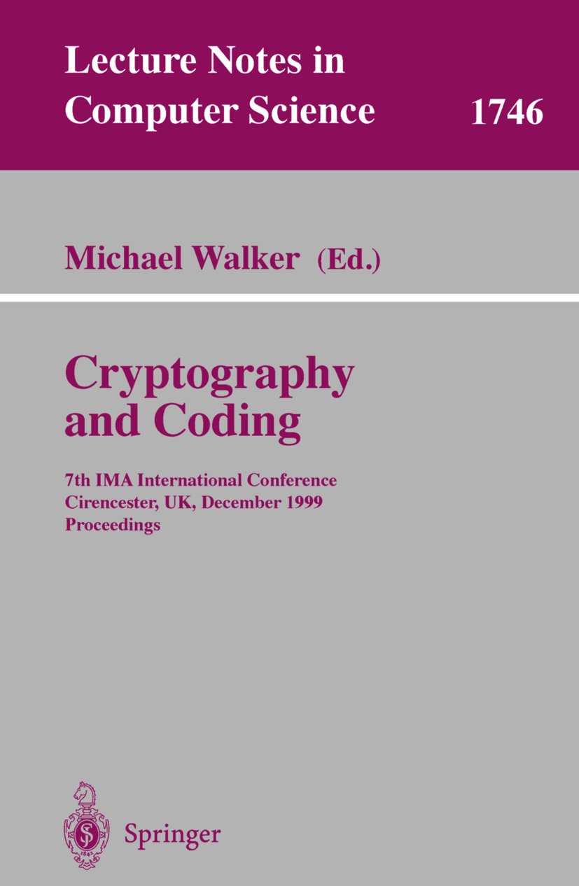 Lecture Notes in Computer Science